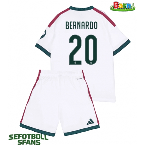 Real Madrid Bernardo Silva #20 Hemmaställ Barn 2026-27 Kortärmad (+ Korta byxor)